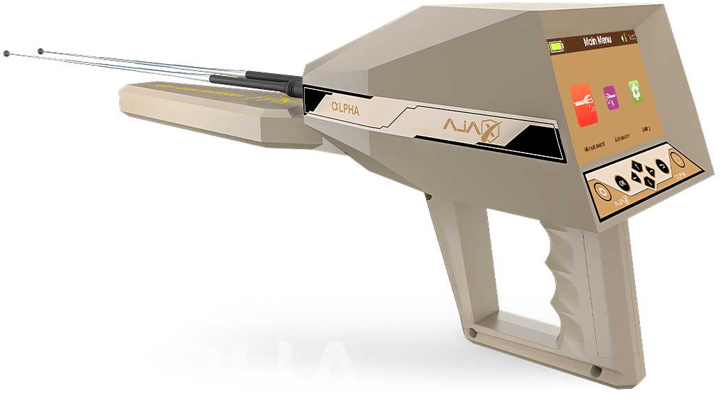 ALPHA the best long range metal detector - AJAX Detector