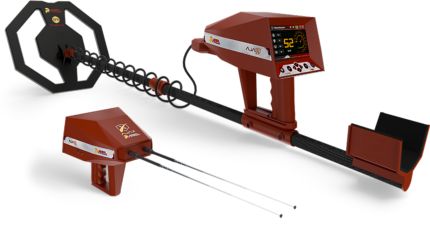 Ajax Ares metal and gold detector
