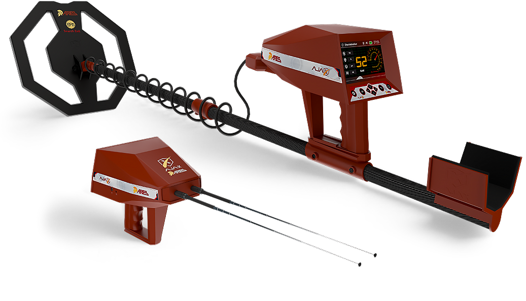 Ajax Ares metal and gold detector
