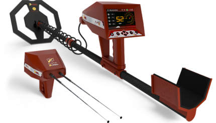 Ajax Ares metal and gold detector