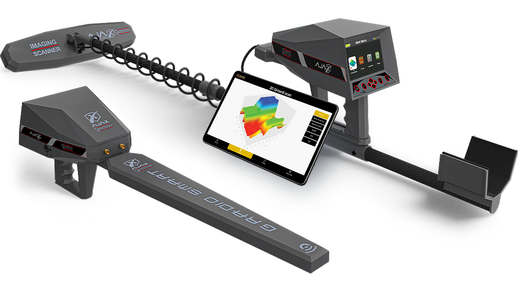 Ajax Gamma 3D gold detector scanner