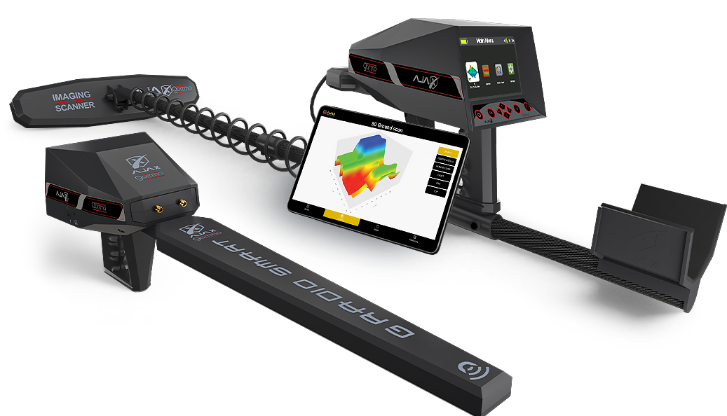Ajax Gamma 3D gold detector scanner
