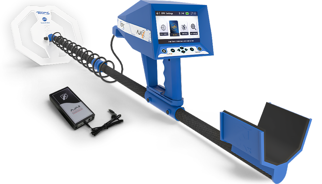 Ajax Tropic best metal detector for gold