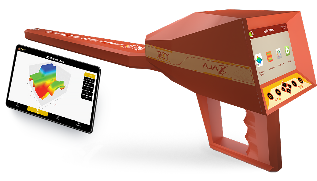 Ajax Troy gold scanner machine