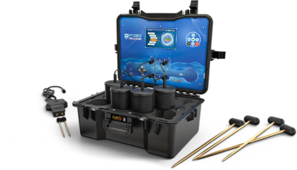 Ajax hydro tracker underground water detector machine